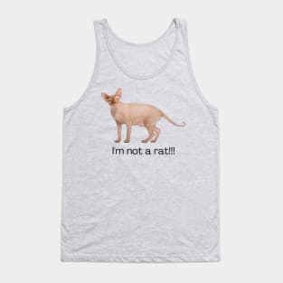 I'm Not a Rat Tank Top